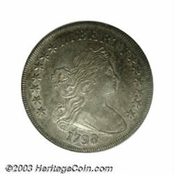 1798 $1 Large Eagle AU55 NGC.