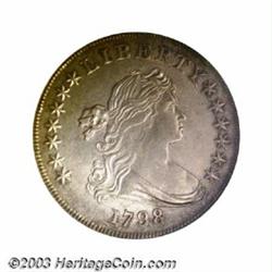 1798 $1 Large Eagle, 10 Arrows MS61 ANACS.