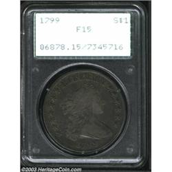 1799 $1 Fine 15 PCGS.