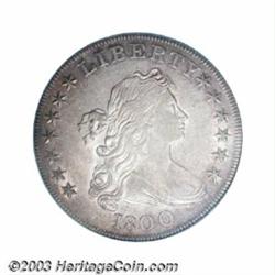 1800 $1 AU58 PCGS.