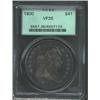 Image 1 : 1800 $1 Dotted Date VF35 PCGS.