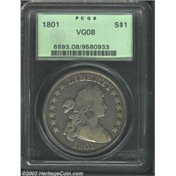 1801 $1 VG8 PCGS.