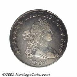 1802 $1 Narrow Date XF40 ICG.