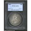 Image 1 : 1842 $1 AU58 PCGS.
