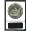 Image 2 : 1845 $1--Cleaned--ANACS. Unc Details, Net AU55.