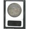 Image 2 : 1846 $1--Countermarked--ANACS. AU Details, Net Fine 12.