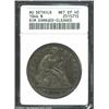 Image 1 : 1846 $1--Rim Damaged, Cleaned--ANACS. AU Details, Net XF40.