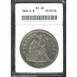 1846-O $1 XF40 ANACS.