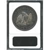 Image 2 : 1849 $1--Scratched, Cleaned--ANACS. AU Details, Net AU50.
