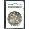 Image 1 : 1850-O $1 AU50 ANACS.