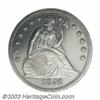 Image 1 : 1851 $1 AU55 ANACS.