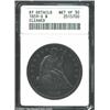 Image 1 : 1859-S $1--Cleaned--ANACS. XF Details, Net VF30.