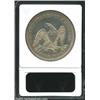 Image 2 : 1864 $1--Cleaned--ANACS. Unc Details, Net AU50.