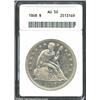 Image 1 : 1868 $1 AU50 ANACS.