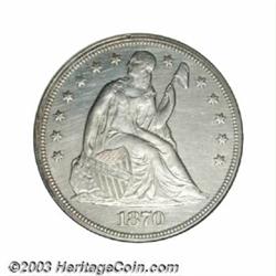 1870-CC $1 AU55 ANACS.