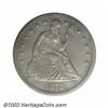 Image 1 : 1871-CC $1--Scratched, Whizzed--ANACS Net XF40.