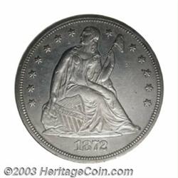 1872-CC $1 AU58 ANACS.