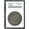 Image 1 : 1872-S $1--Cleaned--ANACS. AU Details, Net XF40.