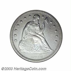 1873-CC $1--Corroded, Cleaned--ANACS. AU Details, Net EF40.