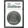 Image 1 : 1862 $1--Cleaned--ANACS. Net PR50.