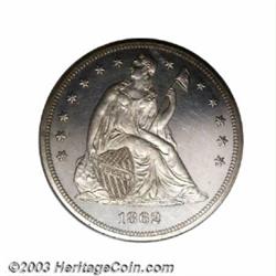 1862 $1 PR64 Cameo NGC.
