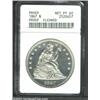 Image 1 : 1867 $1--Cleaned--ANACS. Net PR60.