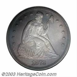 1872 $1 PR67 NGC.