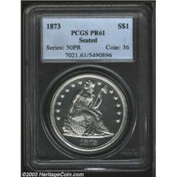 1873 $1 PR61 PCGS.