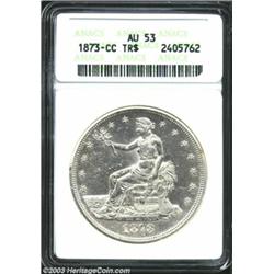 1873-CC T$1 AU53 ANACS.