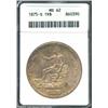 Image 1 : 1875-S T$1 MS62 ANACS.
