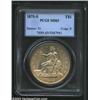 Image 1 : 1875-S T$1 MS63 PCGS.