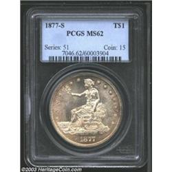 1877-S T$1 MS62 PCGS.