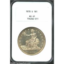 1878-S T$1 MS61 NGC.