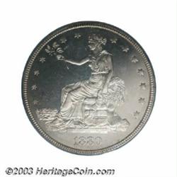 1880 T$1 PR65 Cameo PCGS.