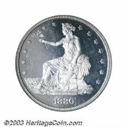 1880 T$1 PR65 Deep Cameo PCGS.