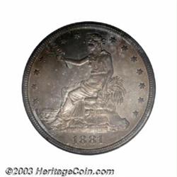 1881 T$1 PR66 NGC.