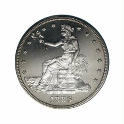 1883 T$1 PR64 Cameo PCGS.