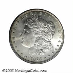 1878 7TF $1 Reverse of 1878 MS66 PCGS.