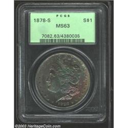 1878-S $1 MS63 PCGS.