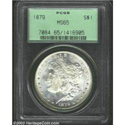 1879 $1 MS65 PCGS.