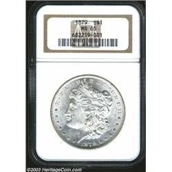 1879 $1 MS65 NGC.