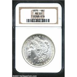 1879 $1 MS65 NGC.