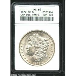 1879-CC $1 Capped Die MS60 ANACS.