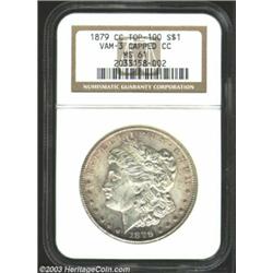 1879-CC $1 Capped Die MS61 NGC.