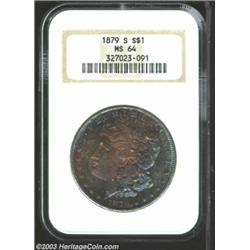 1879-S $1 MS64 NGC.