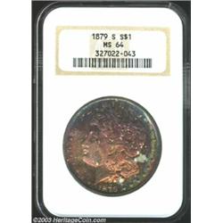 1879-S $1 MS64 NGC.