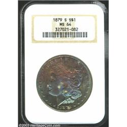1879-S $1 MS64 NGC.