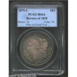1879-S $1 Reverse of 1878 MS64 PCGS.
