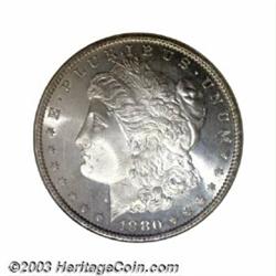 1880 $1 MS66 Prooflike NGC.