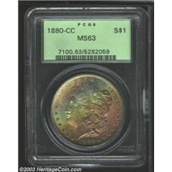1880-CC $1 MS63 PCGS.